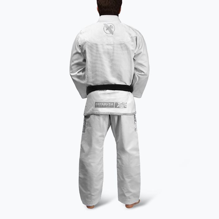 GI pentru BJJ Hayabusa Lightweight white 5