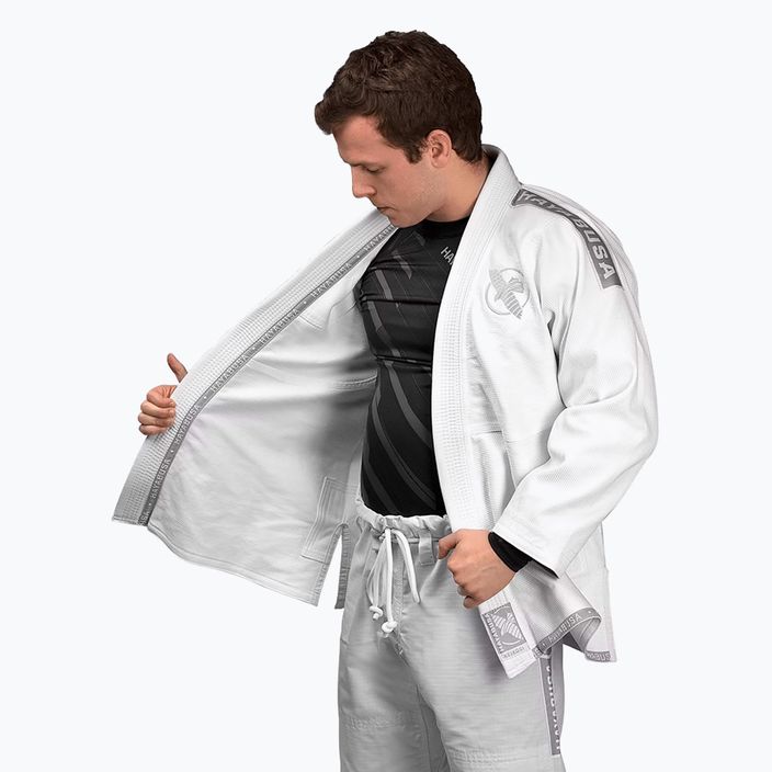 GI pentru BJJ Hayabusa Lightweight white 6