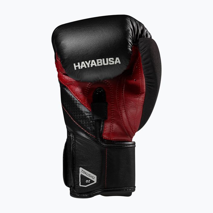 Mănuși de box Hayabusa T3 black/red 3