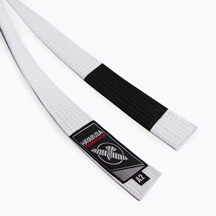 Centura braziliană de jiu-jitsu Hayabusa Jiu Jitsu white 2