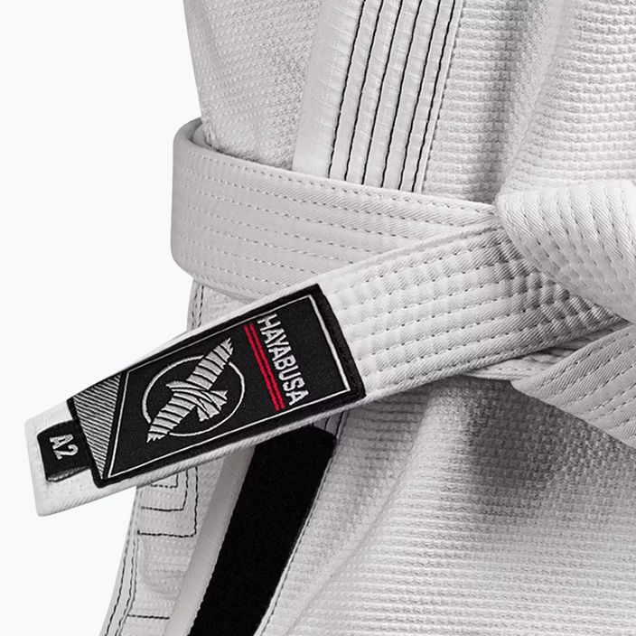 Centura braziliană de jiu-jitsu Hayabusa Jiu Jitsu white 3