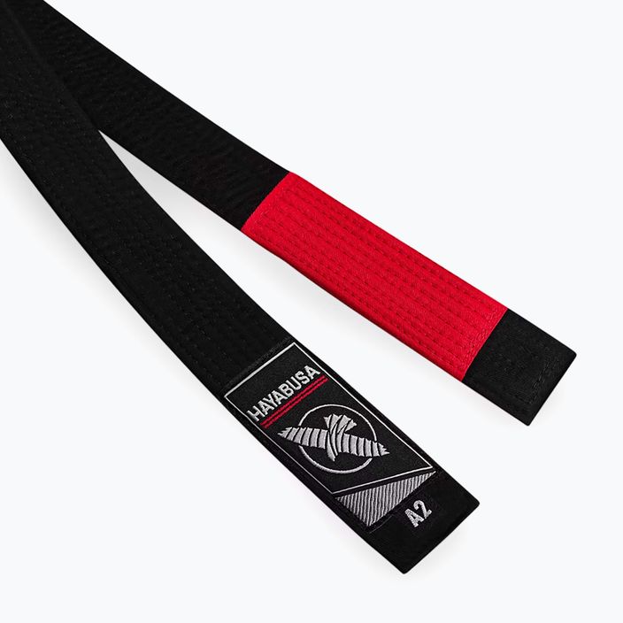 Centura braziliană de jiu-jitsu Hayabusa Jiu Jitsu black 2