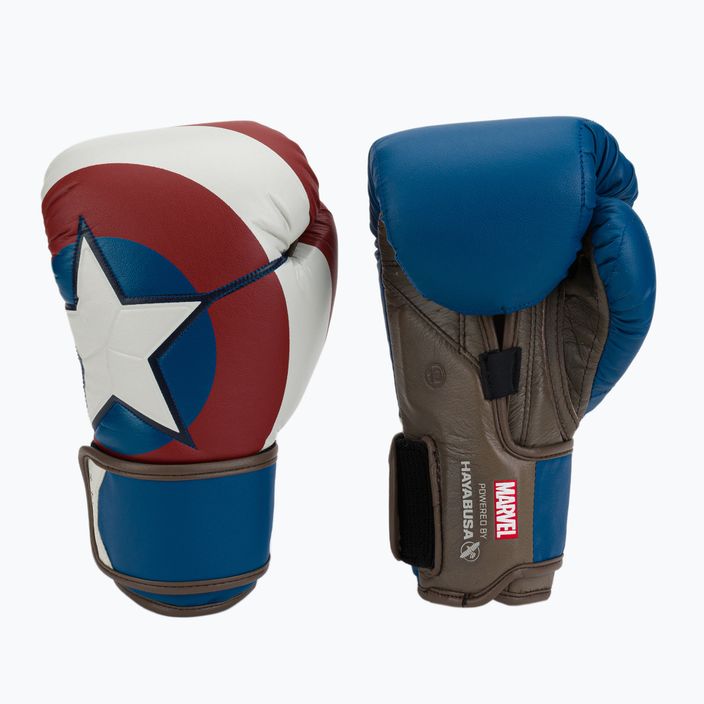 Hayabusa Capitan America mănuși de box albastru MGB-CA 3