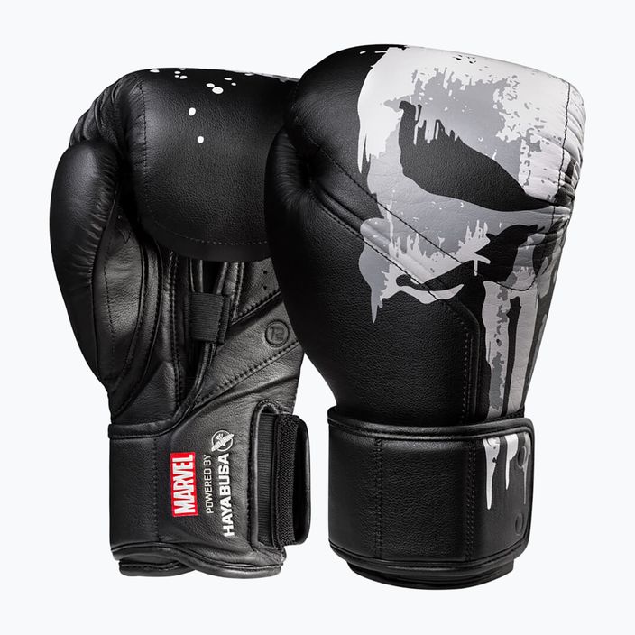 Hayabusa The Punisher mănuși de box negru MBG-TP 7