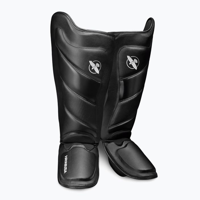 Hayabusa T3 Striking Shin Guards tibie și picior protectori negru