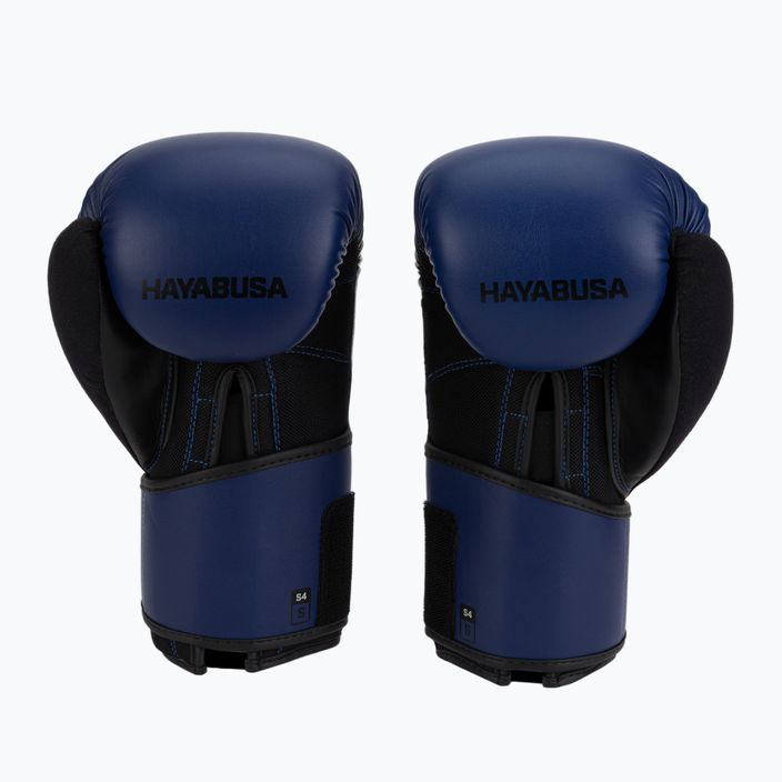 Hayabusa S4 albastru/negru mănuși de box S4BG 2