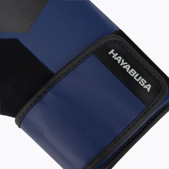 Hayabusa S4 albastru/negru mănuși de box S4BG 6
