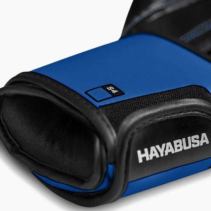 Hayabusa S4 albastru/negru mănuși de box S4BG 8