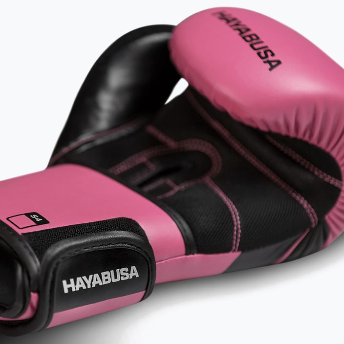 Mănuși de box Hayabusa S4 roz/negru S4BG 7