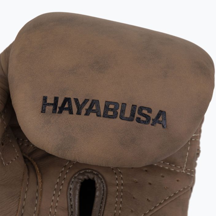 Hayabusa T3 LX Vintage mănuși de box maro T3LX14G 7