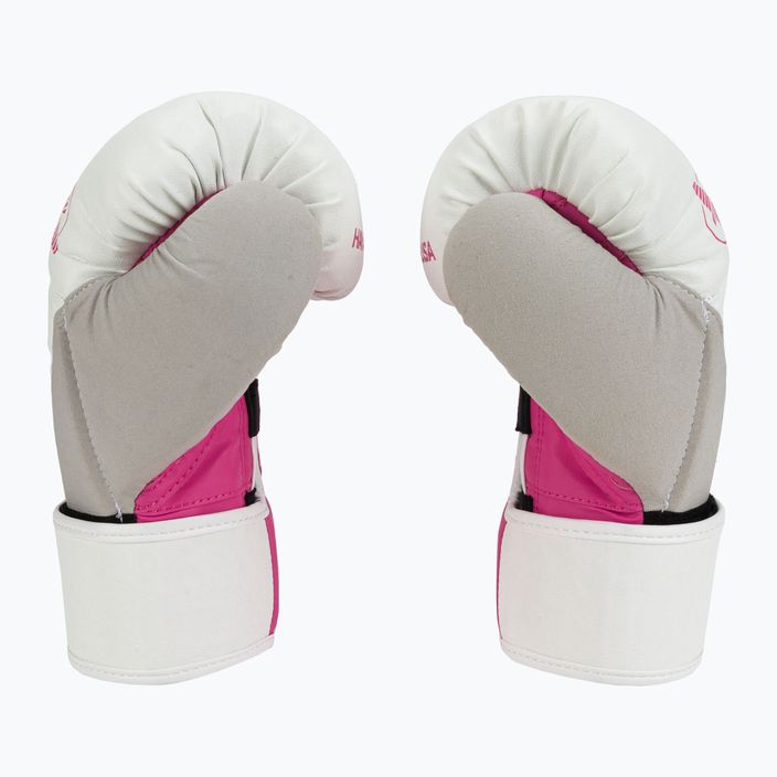 Hayabusa T3 mănuși de box alb și roz T314G 4