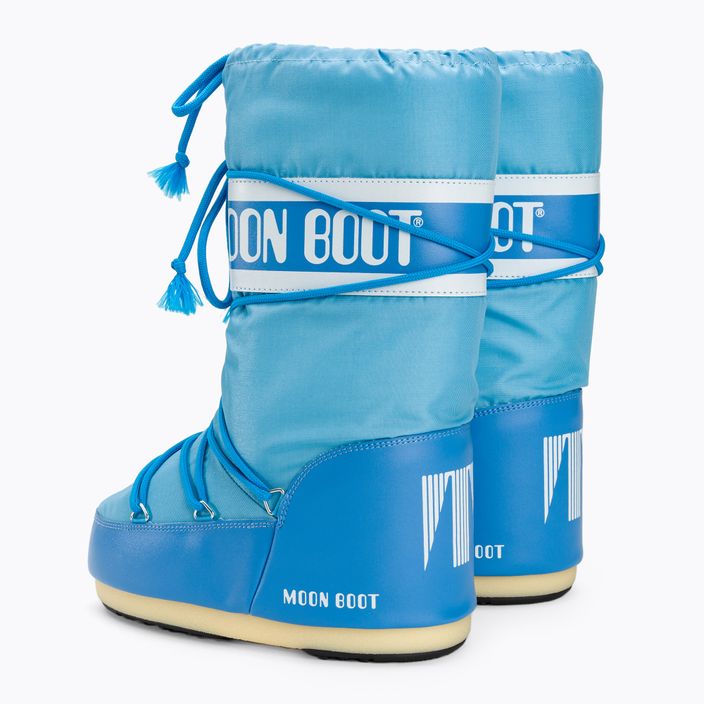 Ghete pentru femei Moon Boot Icon Nylon alaskan blue 3