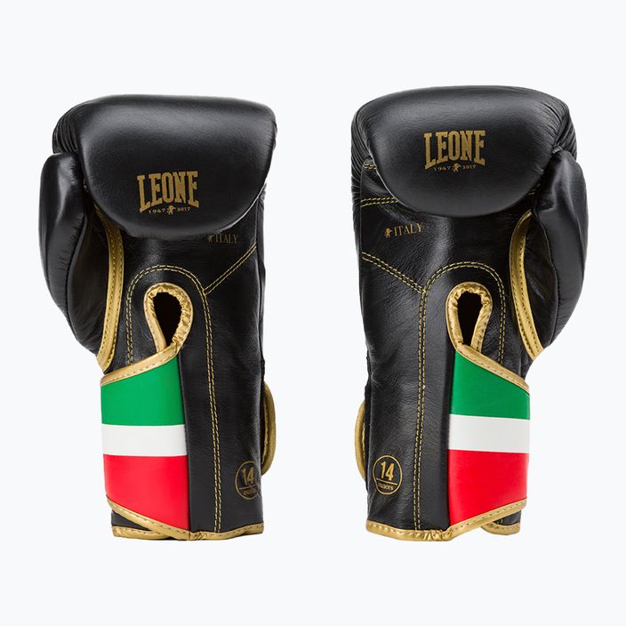 Leone 1947 Italia '47 mănuși de box negru GN039 2