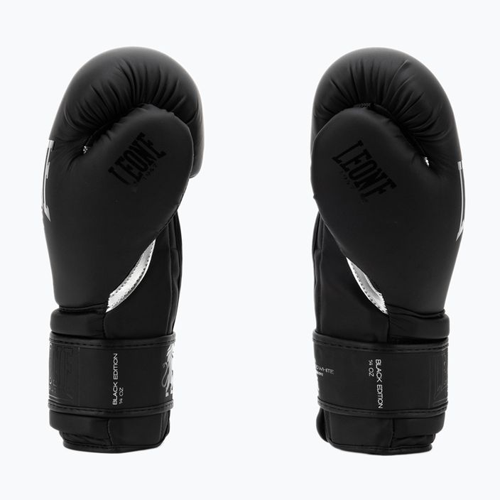 Mănuși de box Leone 1947 Negru și alb negru GN059 3