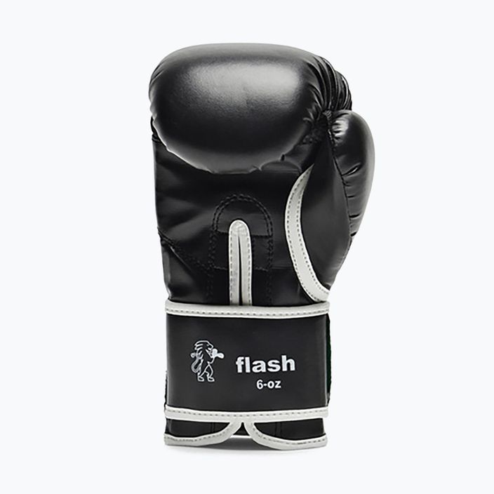 Mănuși de box pentru copii LEONE 1947 Flash negru 8