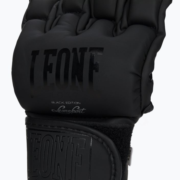 Mănuși de grappling Leone 1947 Black Edition MMA negru GP105 5