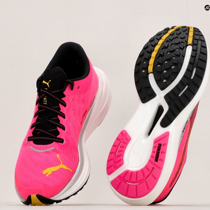 Pantofi de alergare pentru femei PUMA Deviate Nitro 2 roz 376855 13 15