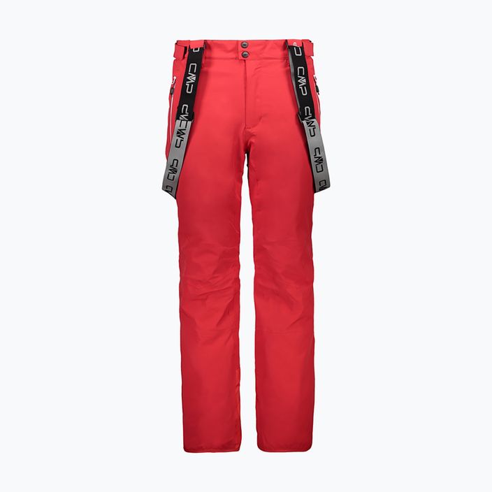 Pantaloni de schi pentru bărbați CMP roșu 3W04467/C580 7