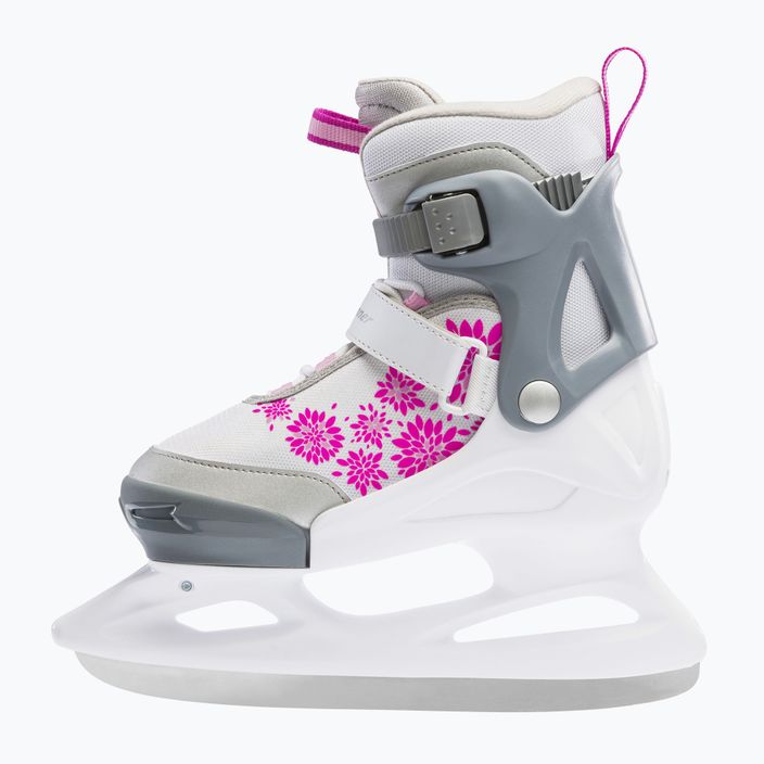Bladerunner Micro Ice G patine pentru copii alb și roz 10