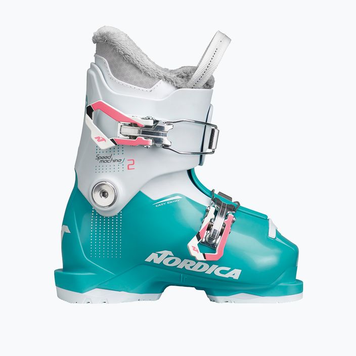 Nordica Speedmachine J2 cizme de schi pentru copii albastru și alb 8