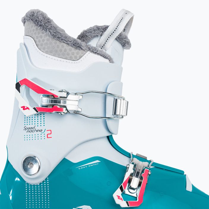Nordica Speedmachine J2 cizme de schi pentru copii albastru și alb 6