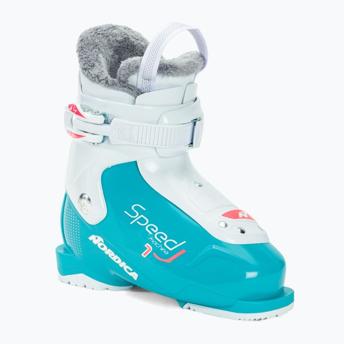 Încălțăminte de schi pentru copii Nordica Speedmachine J1 light blue/white/pink
