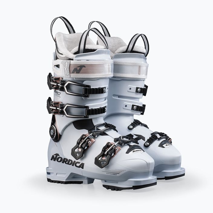 Încălțăminte de schi pentru femei Nordica Pro Machine 105 W GW white/black/pink 6