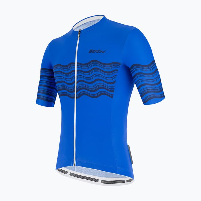 Tricou de ciclism pentru bărbați Santini Tono Profilo albastru 2S94075TONOPROFRYS 3