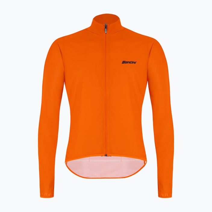 Santini Nebula Puro jachetă de ciclism pentru bărbați portocaliu 2W33275NEBULPUROAFS 5