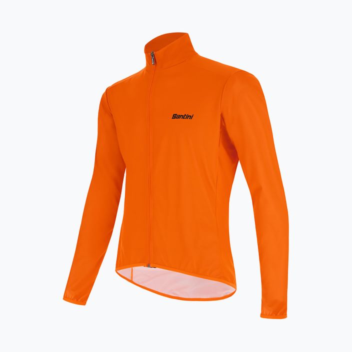 Santini Nebula Puro jachetă de ciclism pentru bărbați portocaliu 2W33275NEBULPUROAFS 7