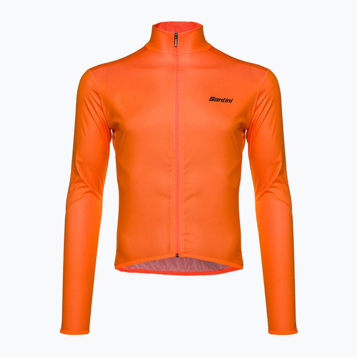 Santini Nebula Puro jachetă de ciclism pentru bărbați portocaliu 2W33275NEBULPUROAFS