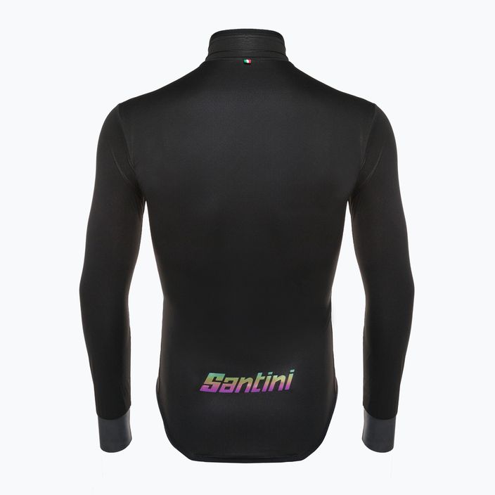 Santini Guard Nimbus jachetă de ciclism pentru bărbați negru 2W52275GUARDNIMBNES 2
