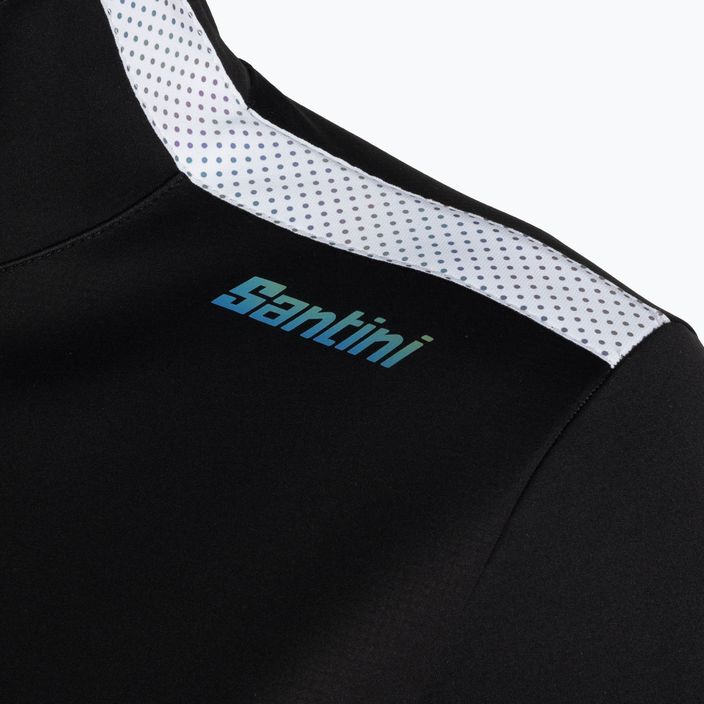 Jachetă de ciclism pentru femei Santini Vega Xtreme, negru, 2W51775VEGAX NE 3