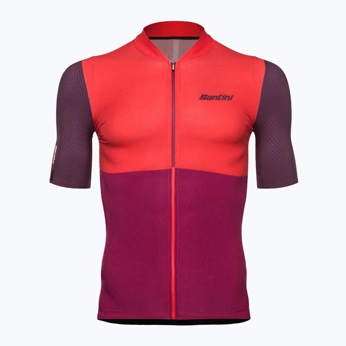 Santini Redux Istinto tricou de ciclism pentru bărbați roșu 2S94475REDUXISTIRSS