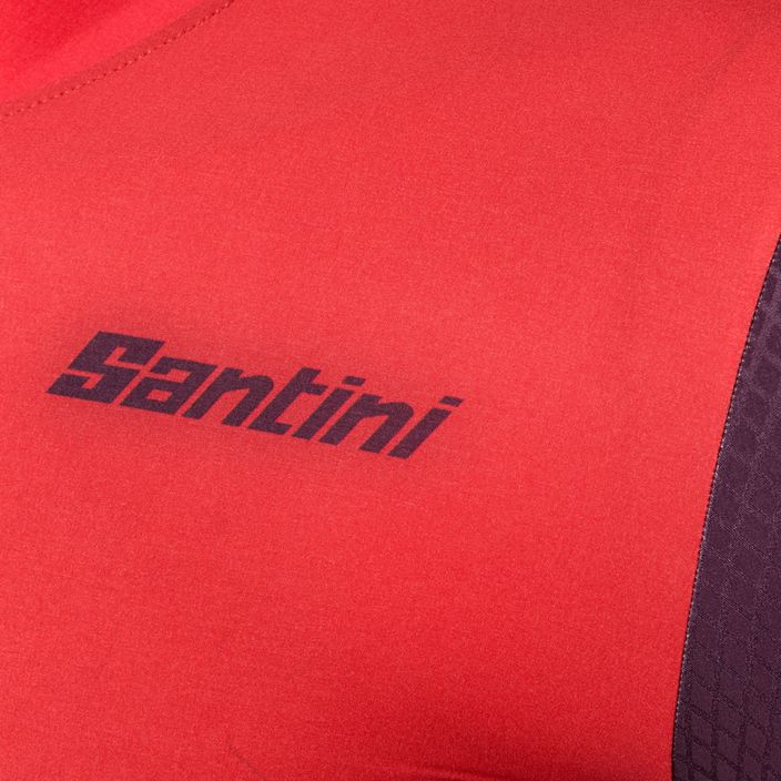 Santini Redux Istinto tricou de ciclism pentru bărbați roșu 2S94475REDUXISTIRSS 3