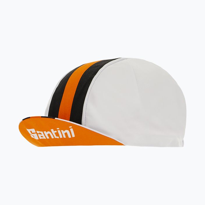 Santini Bengal șapcă de ciclism alb 2S460COTBENGBIUNI 9