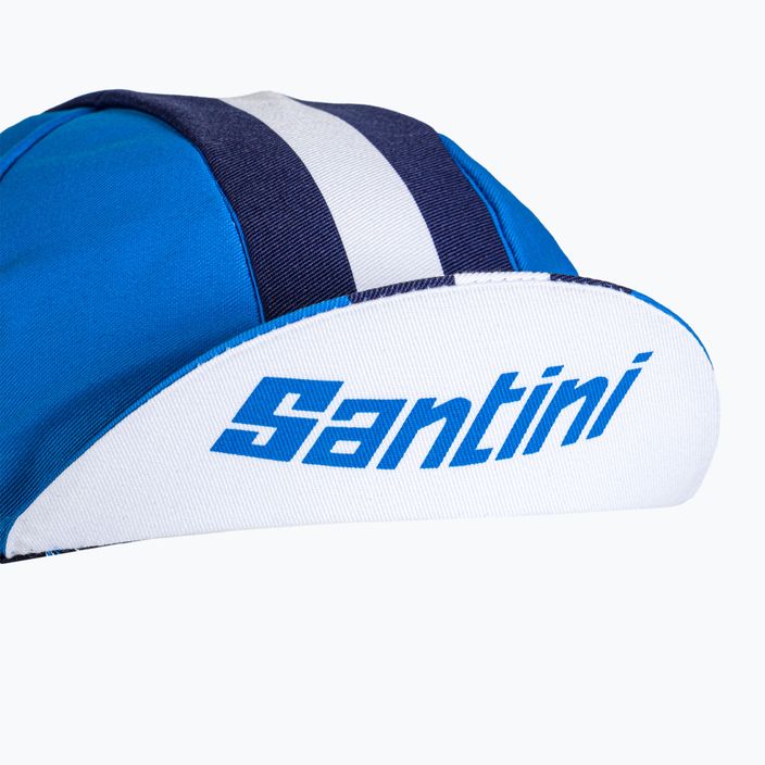 Santini Bengal șapcă de ciclism albastru 2S460COTBENGRYUNI 6