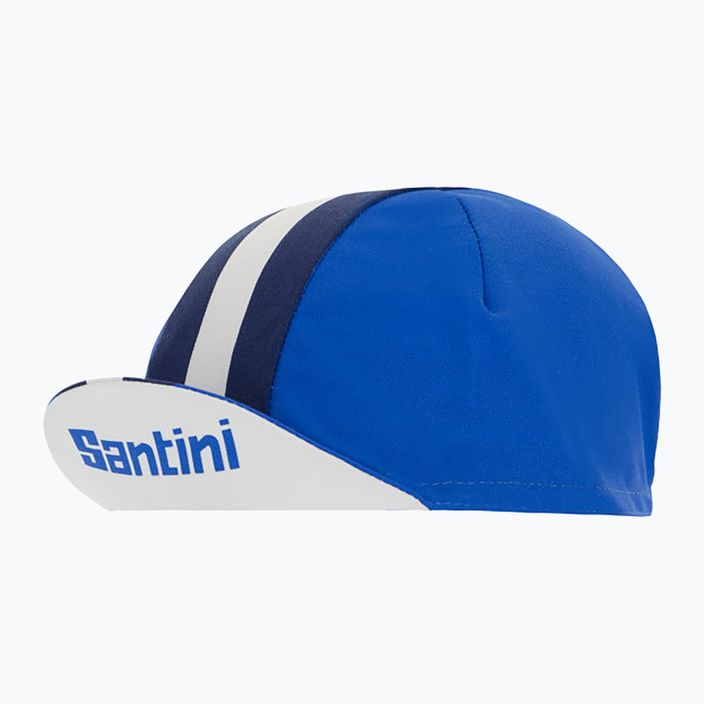 Santini Bengal șapcă de ciclism albastru 2S460COTBENGRYUNI 10