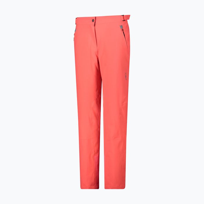 Pantaloni de schi pentru femei CMP roșu 3W18596N/C649 3