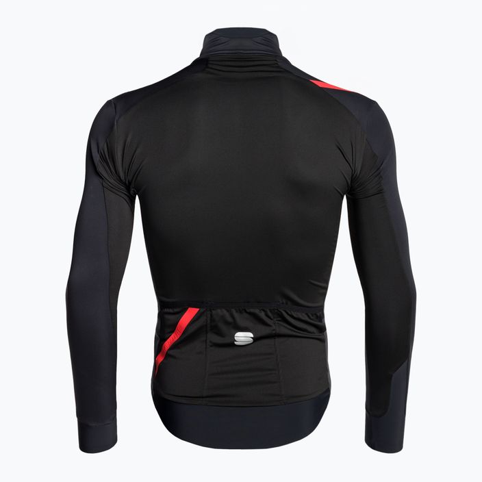 Jachetă de ciclism Sportful Fiandre Light No Rain pentru bărbați negru 1120021.002 2