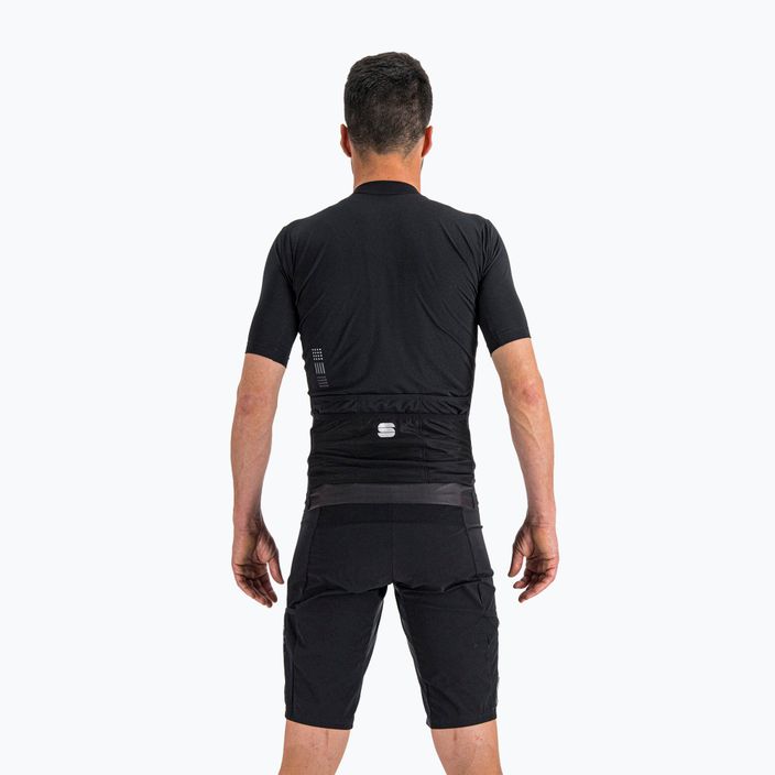 Pantaloni scurți de ciclism Sportful Supergiara Overshort pentru bărbați negru 1120507.002 2