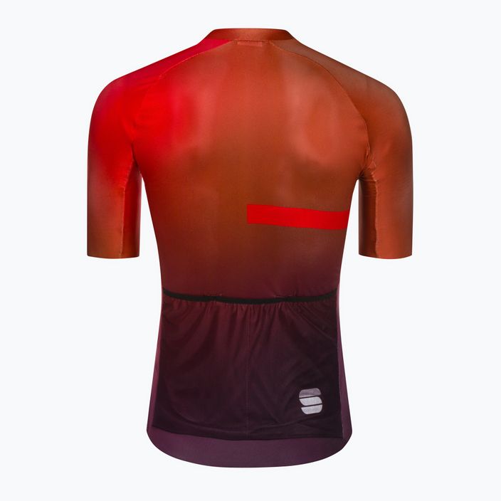 Tricou de ciclism Sportful Bomber roșu pentru bărbați 1122029.140 4