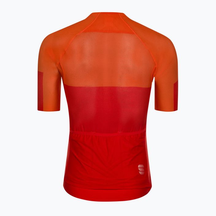 Tricou de ciclism Sportful Light Pro pentru bărbați, portocaliu 1122004.140 4