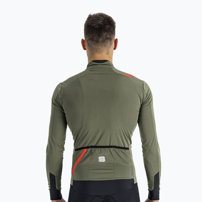 Jachetă de ciclism pentru bărbați Sportful Fiandre Light No Rain beetle 1120021.305 6