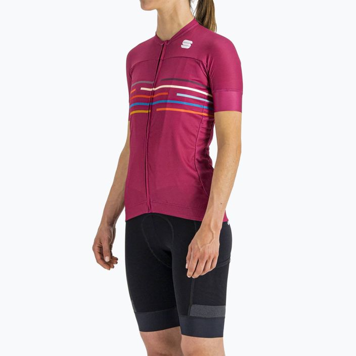 Sportful Vélodrome tricou de ciclism pentru femei roz 1121032.543 3