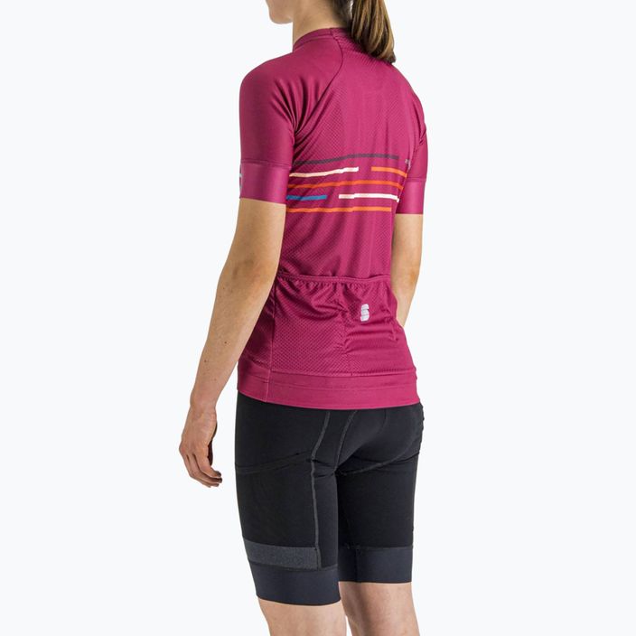 Sportful Vélodrome tricou de ciclism pentru femei roz 1121032.543 4