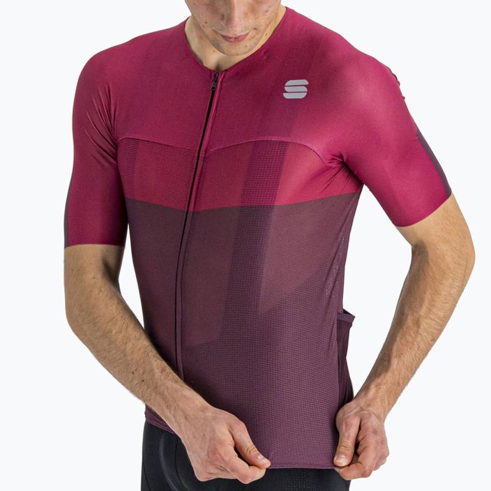 Tricou de ciclism Sportful Light Pro pentru bărbați, violet 1122004.569 3
