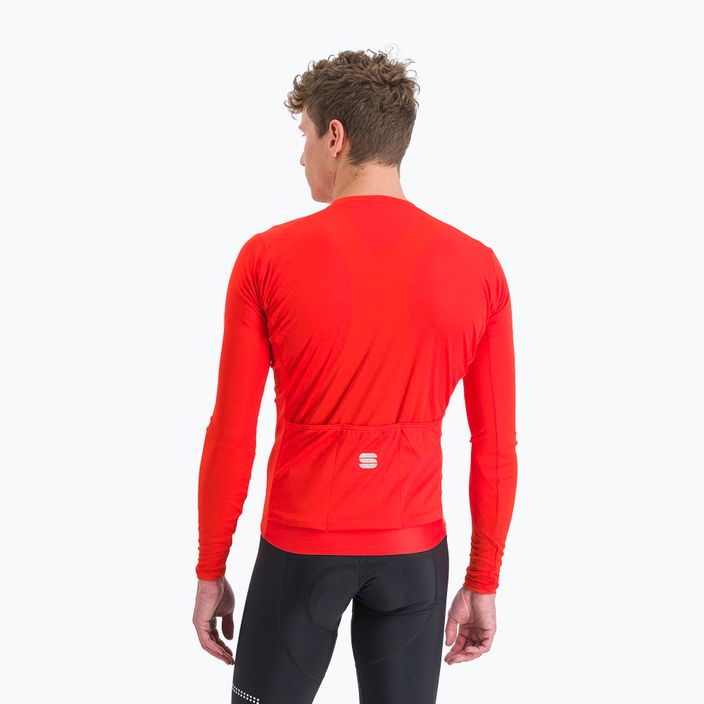 Tricou de ciclism Sportful Matchy roșu pentru bărbați 1122008.140 2