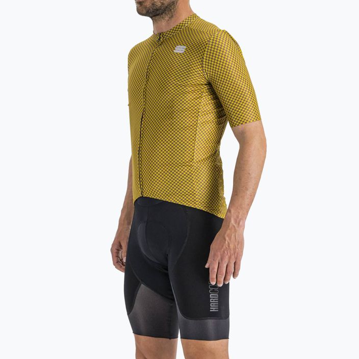 Sportful Checkmate tricou de ciclism pentru bărbați galben 1122035.371 3