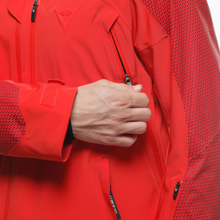Jachetă de schi pentru bărbați Dainese Dermizax Ev Core Ready de culoare roșie pentru schiuri de mare risc/risc/roșu 5